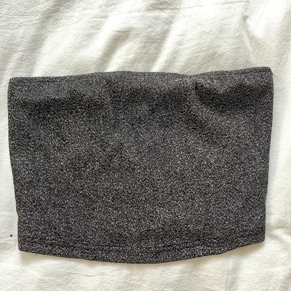 Sparkly tube top
